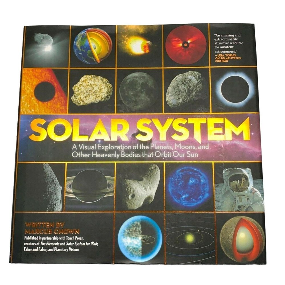 Solar System A Visual Exploration of All the Planets Moons by Marcus Chown